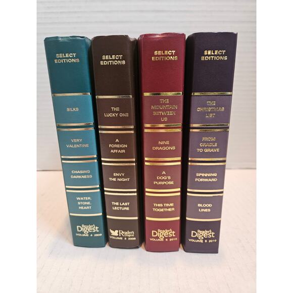 VTG Reader's Digest 4 Hardcover with 4 Select Editions in each 2009 and 2010 - Picture 3 of 7